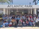 Grupo de mayores de Rois durante su viaje anual en Mallorca