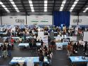 Centenares de estudiantes participaron en la Feria de las Profesiones celebrada en Bertamiráns