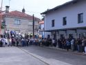 Minuto de silencio en Brión