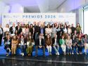 Todos los premiados en el evento