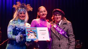 
La carroza ‘20.000 leguas de festa’, se llevó el primer premio en la modalidad de carrozas
