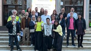 La recepción oficial tuvo lugar en la casa consistorial de Ames