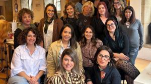 Las mujeres participantes en la masterclass