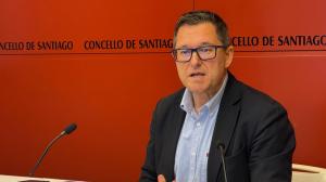 El edil popular José Ramón de la Fuente, en rueda de prensa