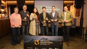 Presentación de la XIII edición de los Premios Martín Códax da Música en la Sala Riquela