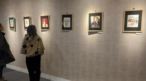 Sala de Ámbito Cultural de El Corte Inglés donde se puede visitar la exposición