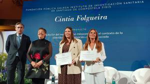 Cintia Folgueira recogió en Madrid uno de los cinco premios L’Oréal-UNESCO ‘For Women in Science’