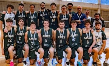 El Club Baloncesto Ames conquistó el primer título oficial de sus veinte años de historia