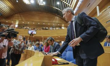 Sesión constitutiva del Parlamento gallego que inicia la XII Legislatura@EFE Lavandeira jr (1)