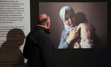 Exposición Gaza en Santiago