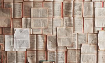 Foto de archivo de libros