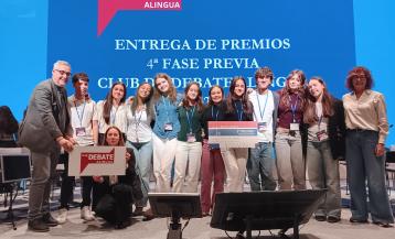A gran final do Club de Debate Alingua 2026 será na Casa da Cultura de Bertamiráns, con participación de alumnado de distintos centros educativos galegos