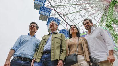Alfonso Rueda y otros dirigentes del PP en las Fiestas de la Ascension @EFE Lavandeira jr