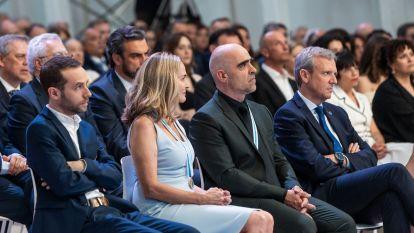 Pérez Becerra, Zaza Ceballos, Luis Tosar e Alfonso Rueda @EP Agostime
