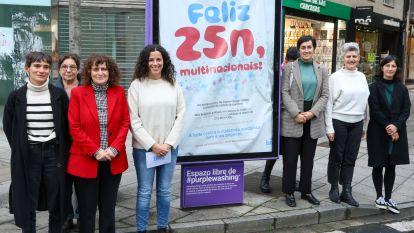 Noa Presas y Goretti Sanmartin, en la presentacion de la campaña @ EFE Xoan Rey