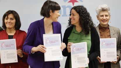 Ana Pontón y Noa Presas presentan medidas para combatir la violencia machista @Lavandeira jr