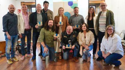 A entrega de premios, no Pazo da Peregrina (1)