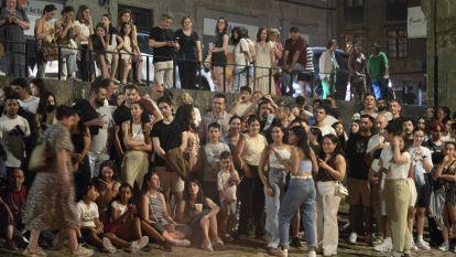La noche de San Juan 2025 en Santiago de Compostela. Foto de Eladio Lois (5)