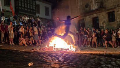 La noche de San Juan 2025 en Santiago de Compostela. Foto de Eladio Lois (10)