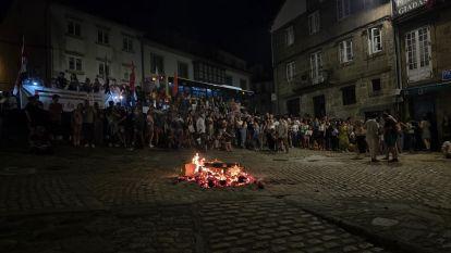 La noche de San Juan 2025 en Santiago de Compostela. Foto de Eladio Lois (6)