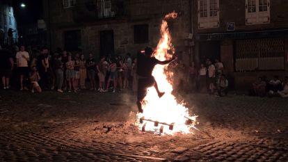 La noche de San Juan 2025 en Santiago de Compostela. Foto de Eladio Lois (1)