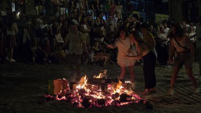 La noche de San Juan 2025 en Santiago de Compostela. Foto de Eladio Lois (7)