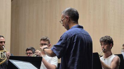 O Conservatorio de Santiago acolleu un concerto de balde centrado na trompa. Foto de Eladio Lois (17)
