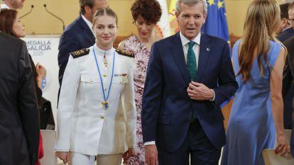 La princesa Leonor recibe la Medalla de Oro de Galicia @EFE y EP (1)
