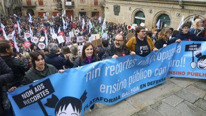 Manifestación contra los recortes en los centros de enseñanza (4)