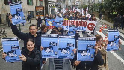 Manifestación contra los recortes en los centros de enseñanza (3)