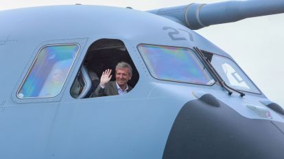 Noventa aniversario de la presencia de la aeronáutica militar en Compostela Foto Xoán Rey (3)