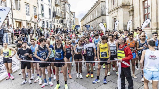 La carrera 'Os 10.000 peregrinos' volverá a llenar Santiago de atletas el 22 de marzo