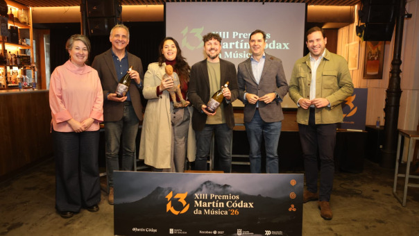 Los Premios Martín Códax da Música activan su XIII edición con inscripciones desde el 2 de marzo y gala el 27 de mayo