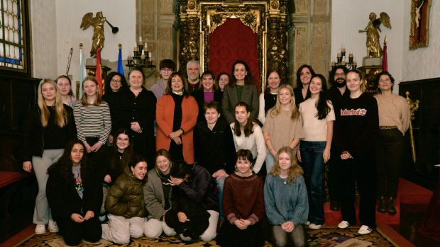 Xunta e Universidade de Santiago de Compostela reciben alumnos e docentes noruegueses de intercambio en Galicia (2)