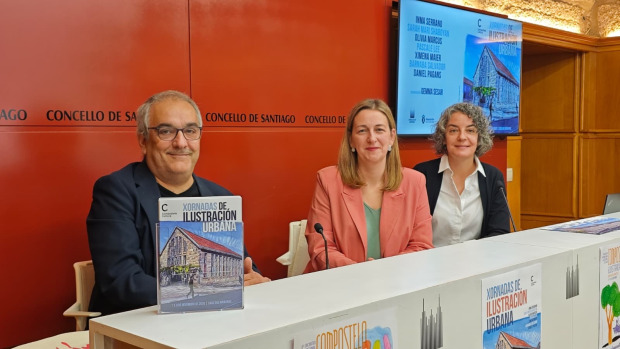 Presentación das Xornadas de Ilustración Urbana 2025