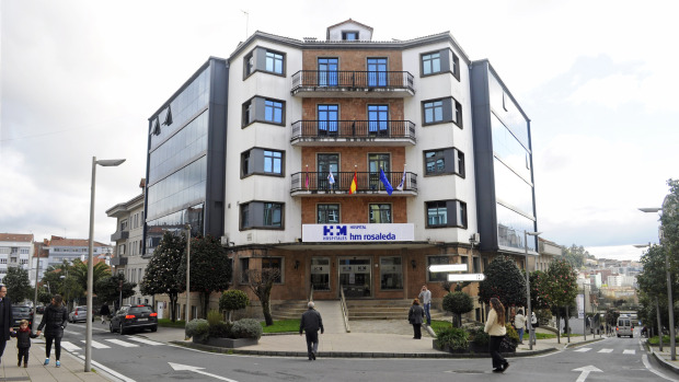 Fachada del Hospital HM Rosaleda