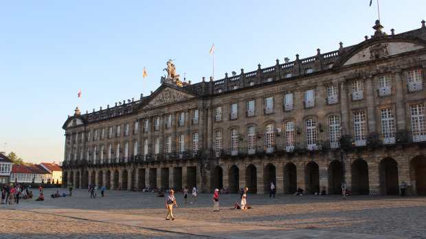 Pazo de Raxoi, casa del Concello de Santiago