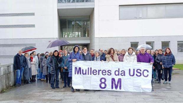 El primero de los actos tuvo lugar este viernes en el Edificio Intercentros, convocado por las comisiones de igualdad del Campus de Lugo