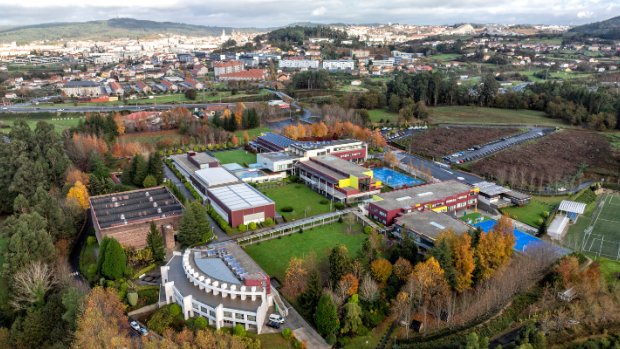 El Colegio Peleteiro en visión aérea