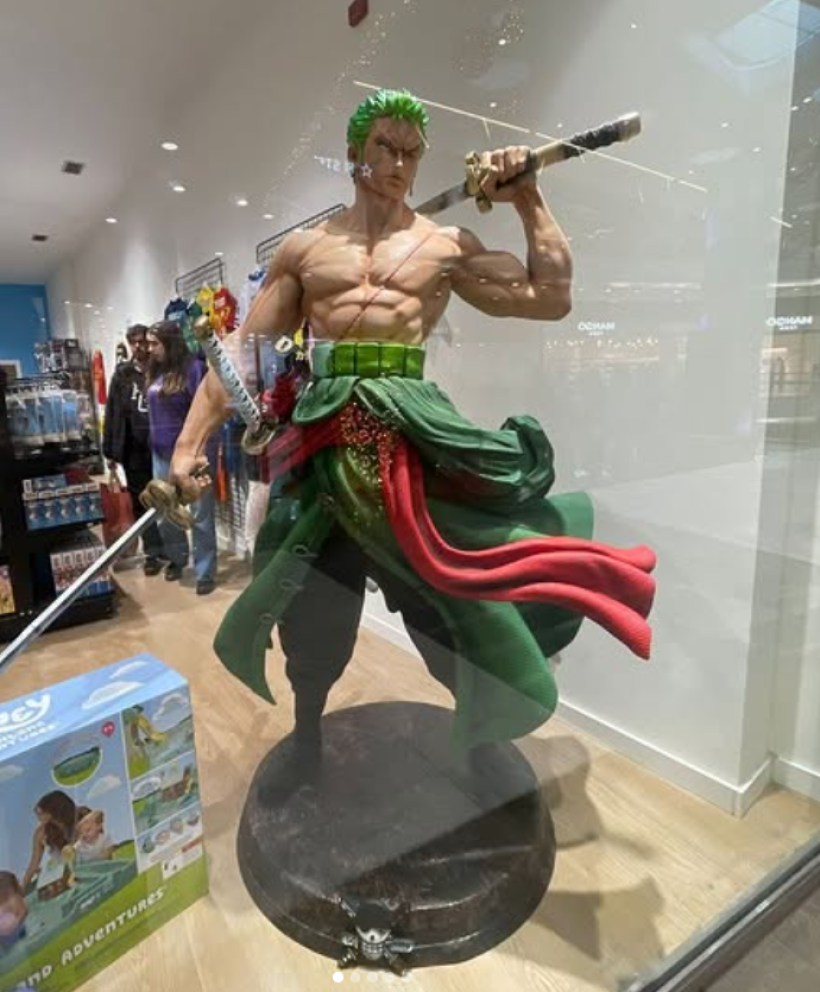 Figura de Roronoa Zoro, del manga 'One Piece'