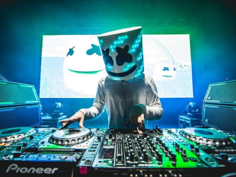Marshmello en concierto