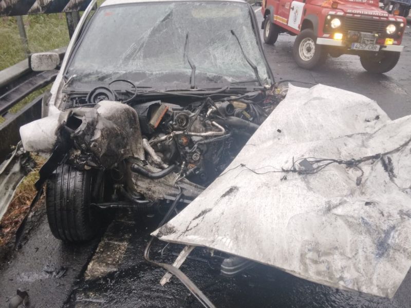 Accidente arzua 1
