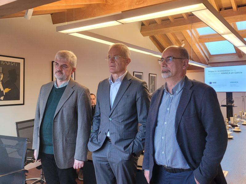 Manuel Fernandez, Pedro Veiga y Melchor Fernandez