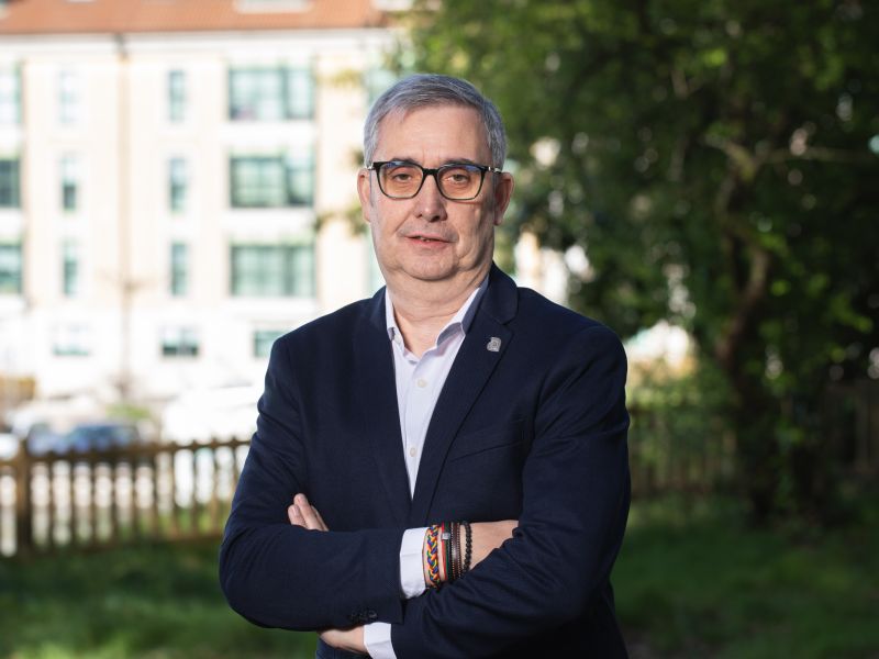 Blas Garcia, alcalde de Ames