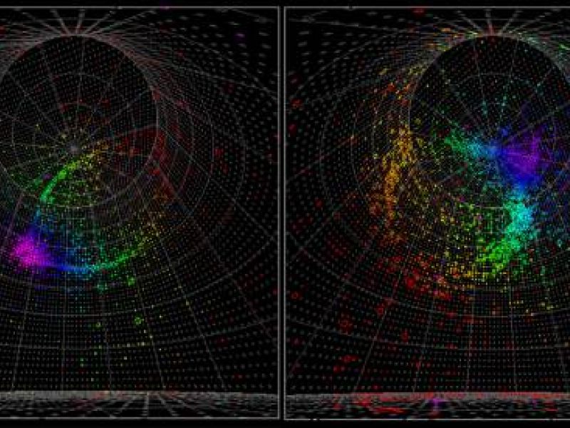 Un indicio de la violacion de la simetria entre materia y antimateria en neutrinos