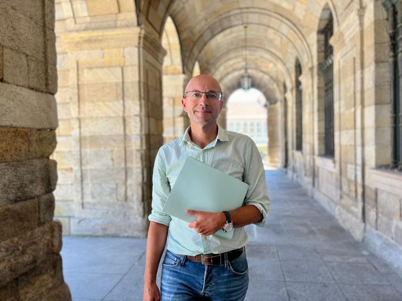 IMAXE Gonzalo Muíños nos soportais de Raxoi
