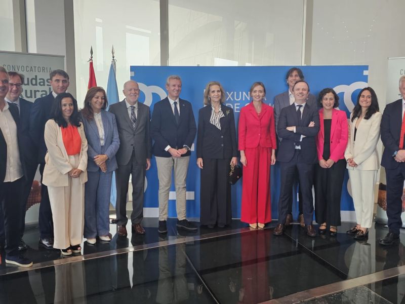 Foto de familia del acto celebrado en la Ciudad de la Cultura