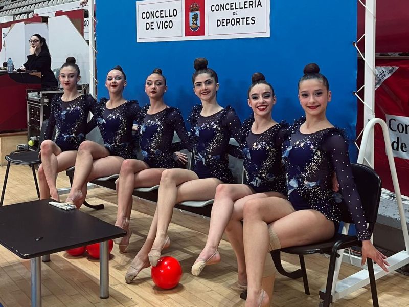 VIGO. CONJUNTO JUNIOR NIVEL ABSOLUTO CLASIFICADAS PARA LA 2u00baFASE COPA DE ESPAu00d1A