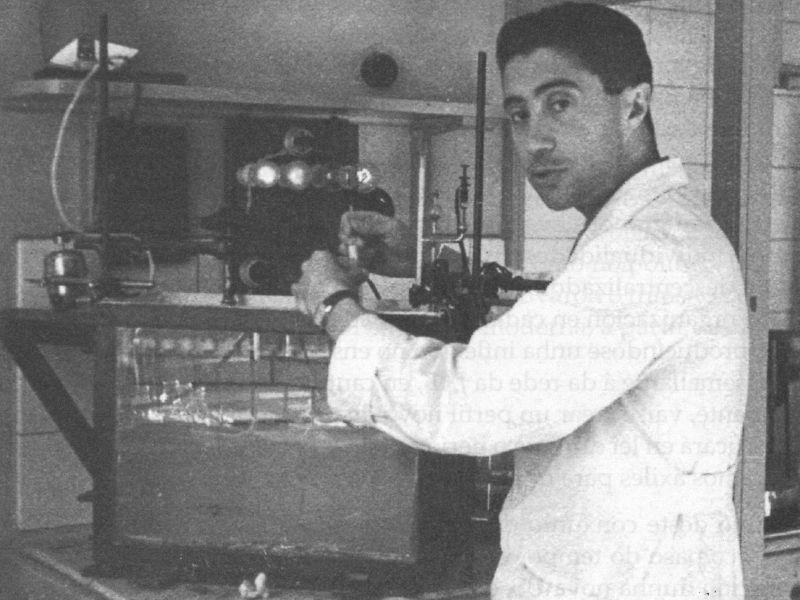 Calvet, no laboratorio
