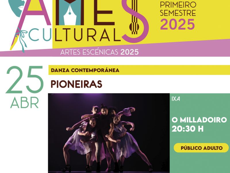 O cartaz do evento